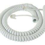 Cordon spiralé pour combiné téléphonique de 15 pieds