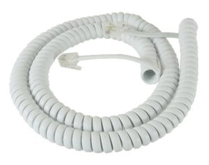 Cordon spiralé pour combiné téléphonique de 15 pieds