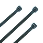 Paquet de 100 attaches (Tie-Wrap) - 17 " noir
