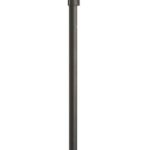 Support pour microphone chrome