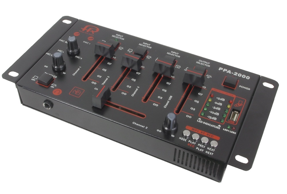Mini mixeur Bluetooth / Enregistrement PPA-2000