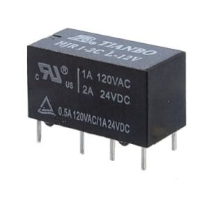 Relais D.P.D.T.12 VDC pour PCB
