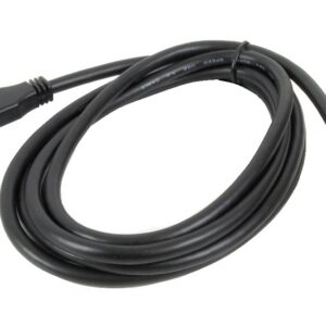Câble usb 3.0  male a female noir 6 pieds