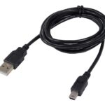 Câble mini USB 5 contacts à USB-A