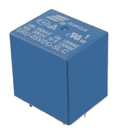 Relais S.P.D.T. 5 VDC pour PCB
