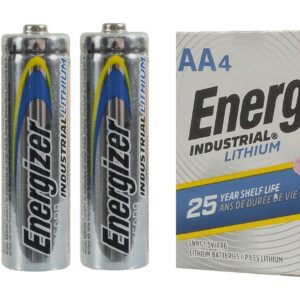Paquet de 4 piles AA au lithium de marque Energizer