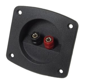 Bornier de connection simple pour boîtes de son