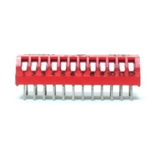 Micro interrupteur DIP On-Off 12.P.S.T.