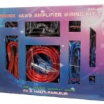 Ensemble d'instalation pour ampli 4 awg avalanche