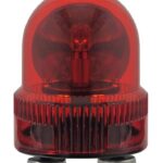 Gyrophare aimanté rouge 12 VDC