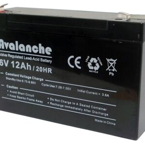 Batterie rechargeable 6V 12 Ah