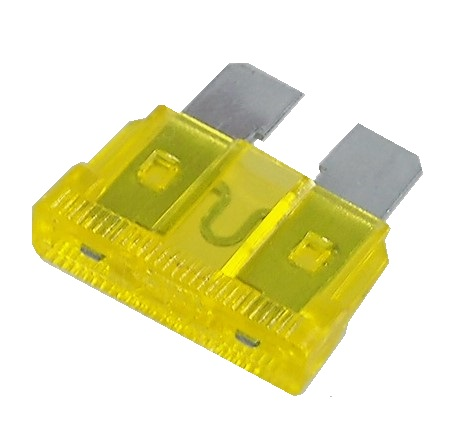 Fusible ATC 12 Volts pour automobile - 20 ampères