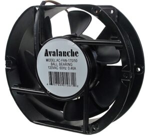 Ventilateur en métal 120 VAC - 170 x 150 x 50 mm