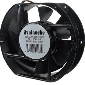Ventilateur en métal 120 VAC - 170 x 150 x 50 mm