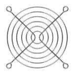 Grille pour ventilateur de 92 mm (3-5/8")