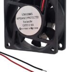 Ventilateur en plastique 12 VDC - 60 x 60 x 25 mm