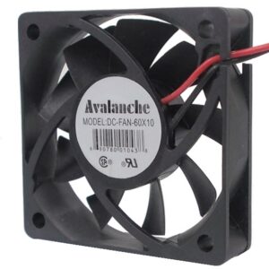 Ventilateur en plastique 12 VDC - 60 x 60 x 15 mm