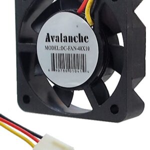 Ventilateur en plastique 12VDC - 40 x 40 x 10 mm