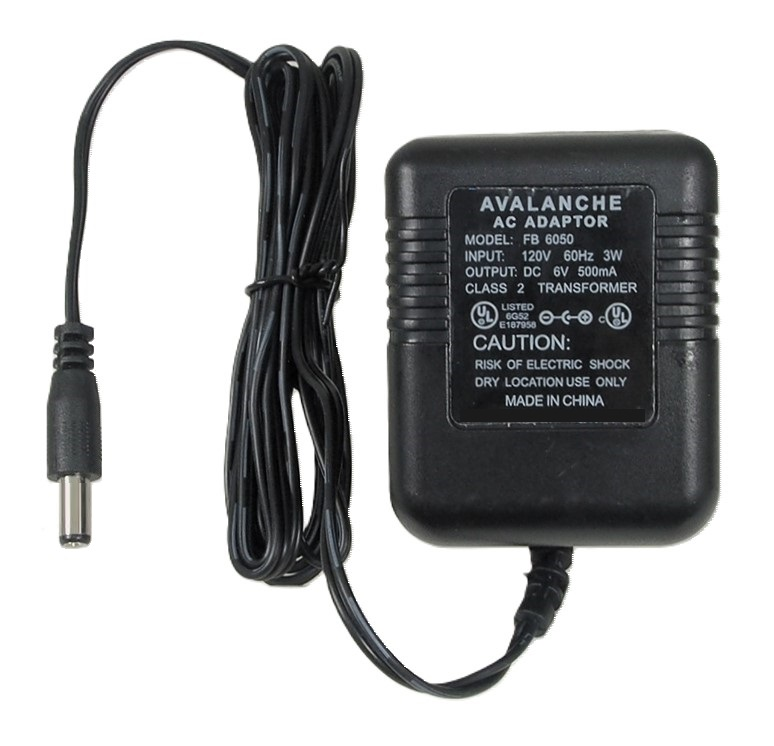 Transformateur AC - 6 VDC à 500 mA
