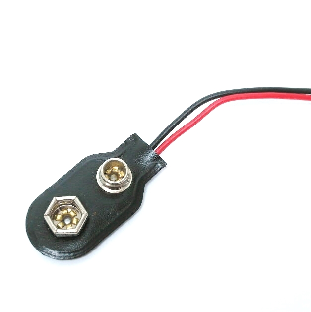 Support pour pile 9V