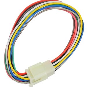 Câble de 8" avec connecteurs à 12 conducteurs