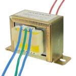 Transformateur AC/AC, 12 VAC, 1 amp. 6-0-6