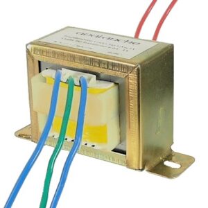 Transformateur AC/AC, 12 VAC, 1 amp. 6-0-6