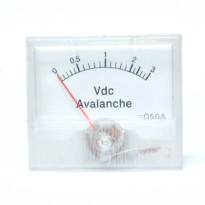 Indicateur à aiguille - 0 à 3 VDC