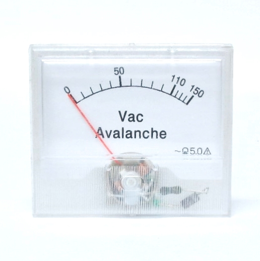 Indicateur à aiguille - 0 à 150 Vac