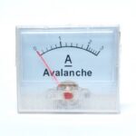 Indicateur à aiguille - 0 à 3 Amp.