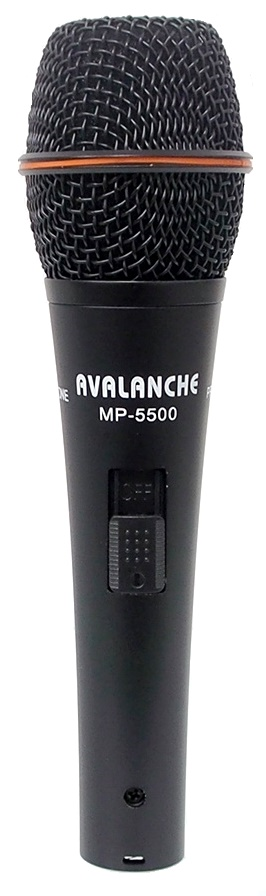 Microphone à condensateur unidirectionnel avec fil