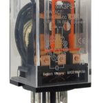 Relais 3.P.D.T. 12 VDC - 11 contacts circulaires.