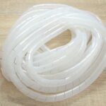 Tube spiralé pour câbles - 12 mm