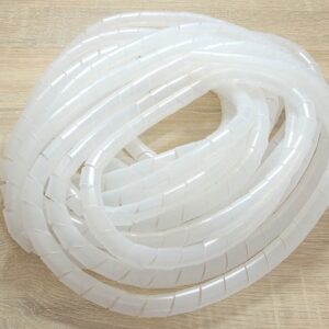 Tube spiralé pour câbles - 12 mm