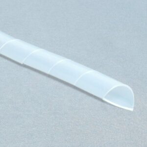Tube spiralé pour câbles - 9 mm