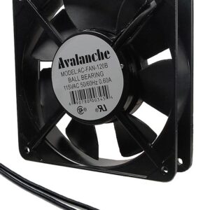 Ventilateur en métal 120 VAC - 120 x 120 x 25 mm