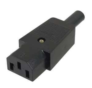 Fiche AC femelle IEC à 3 contacts