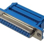 Connecteur DB-25 femelle pour câble plat