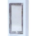 Bouton de sonnette de porte avec vignette