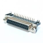 Connecteur DB-25 femelle 90° pour PCB