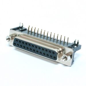 Connecteur DB-25 femelle 90° pour PCB