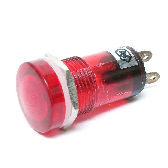 Lampe témoin de 220 Volts - rouge
