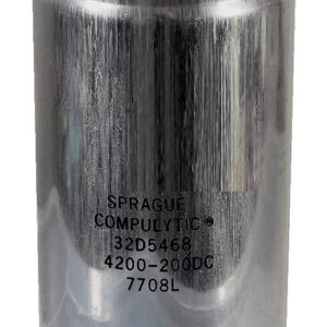 Condensateur polarisé 4200 uF 200 VDC