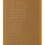 Plaquette de montage perforée 2 1/2'' X 4"