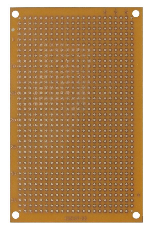 Plaquette de montage perforée 2 1/2'' X 4"