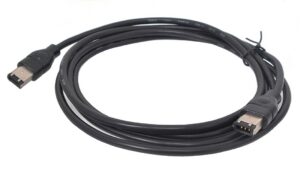 Câble firewire de 6 pins à 6 pins - 6 pieds