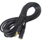 Câble audio stéréo 3.5 mm mâle à femelle - 10'
