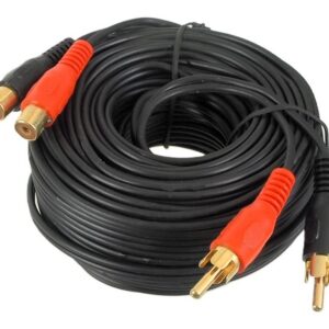Rallonge pour câble audio RCA stéréo - 50 pieds