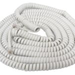 Cordon spiralé pour combiné téléphonique 50 pieds
