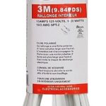 Rallonge électrique pour l'intérieur - 10 pieds